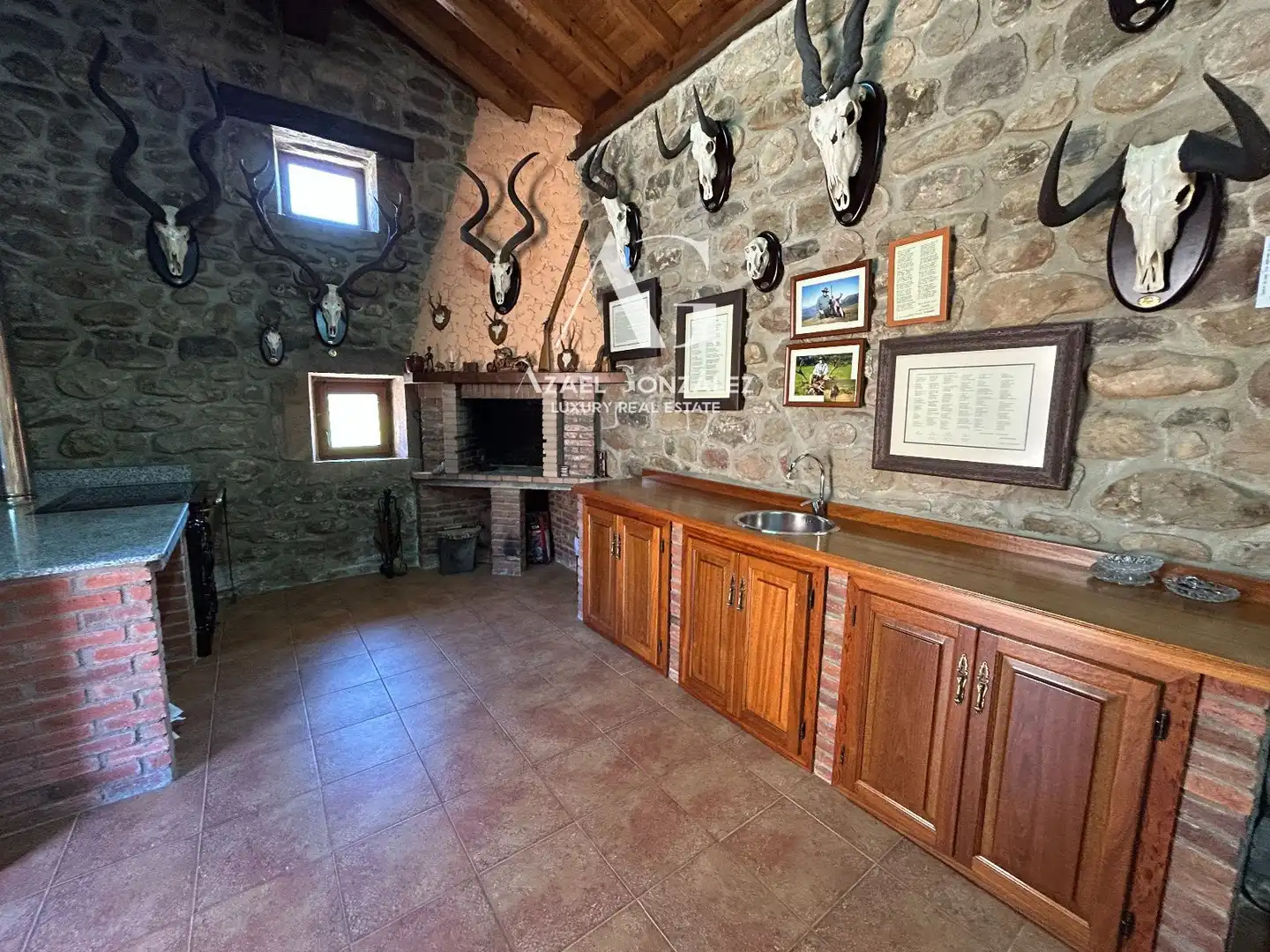 Cocina de Casa o chalet en venta en Ruente con Calefacción, Jardín privado y Terraza