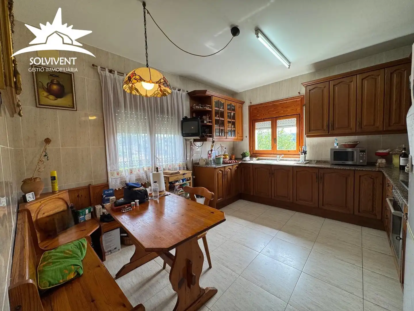 Cocina de Casa o chalet en venta en Cervelló con Calefacción, Jardín privado y Terraza