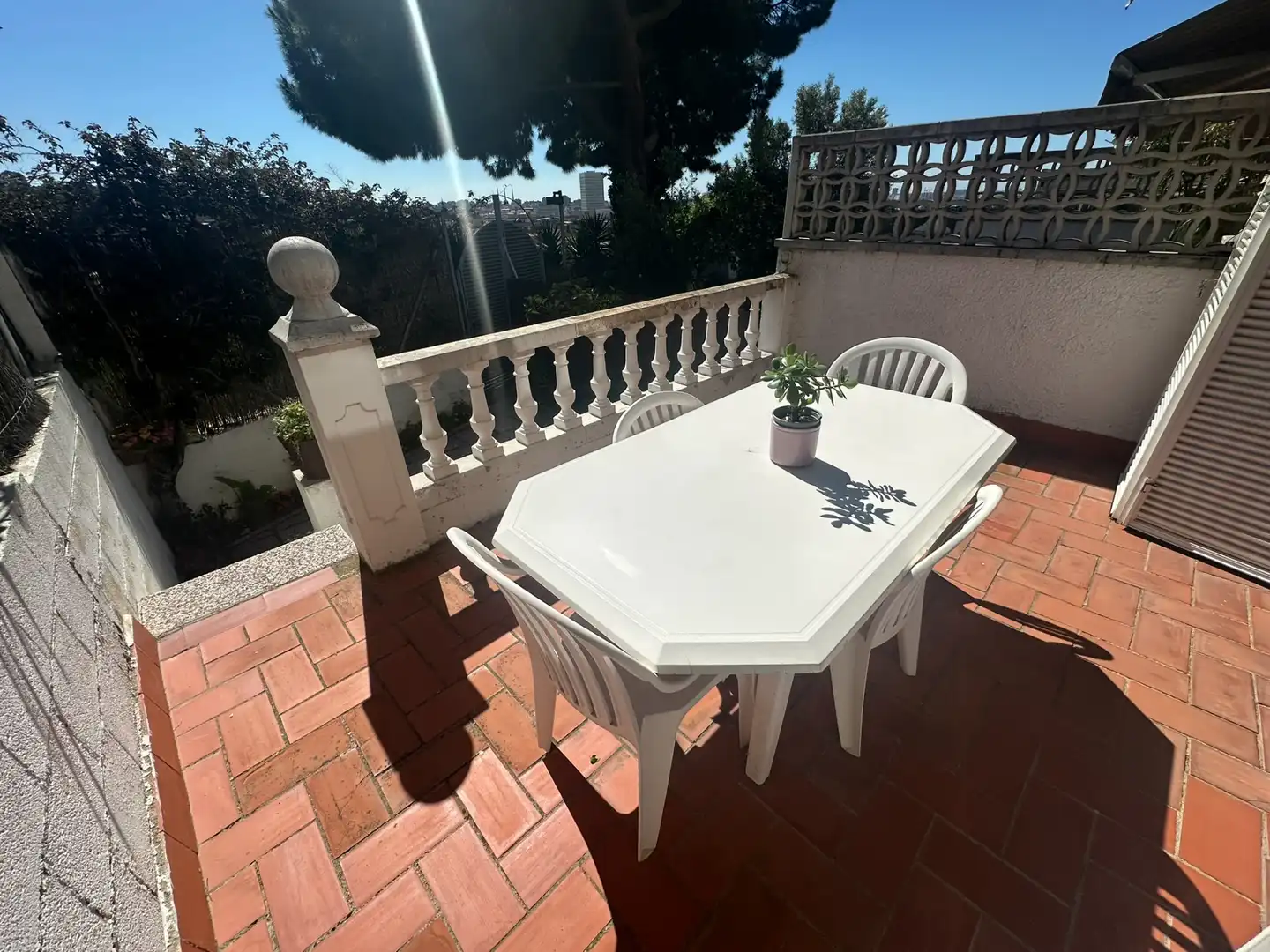 Terraza de Casa adosada en venta en Santa Coloma de Gramenet con Terraza y Balcón