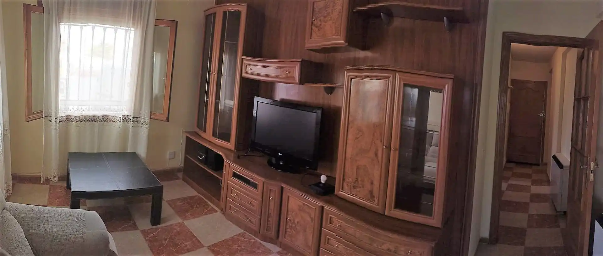 Living room of Flat for rent in Carabaña  with Air Conditioner, Heating and Washing machine