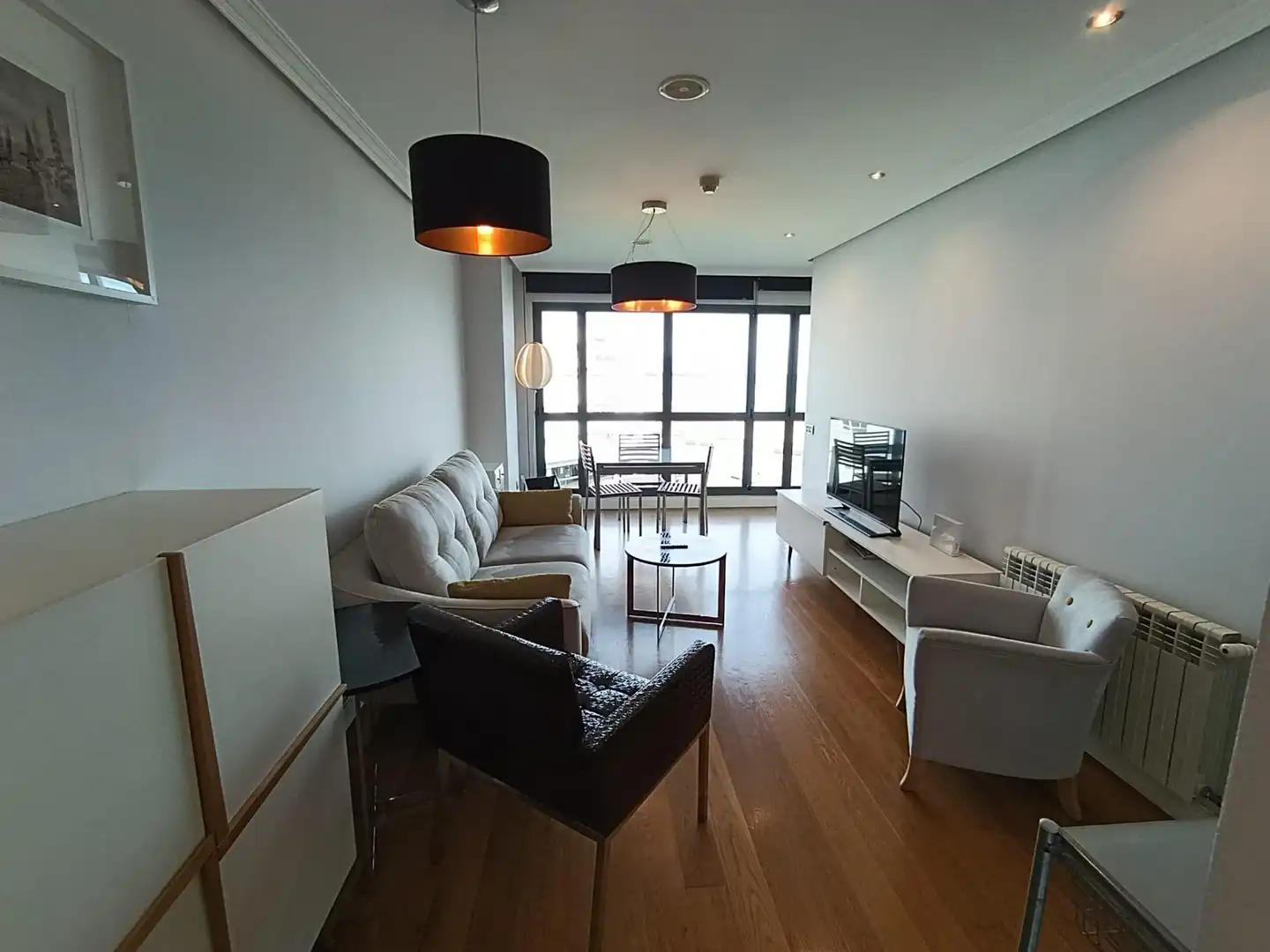 Sala d'estar de Pis en venda en Gijón  amb Calefacció