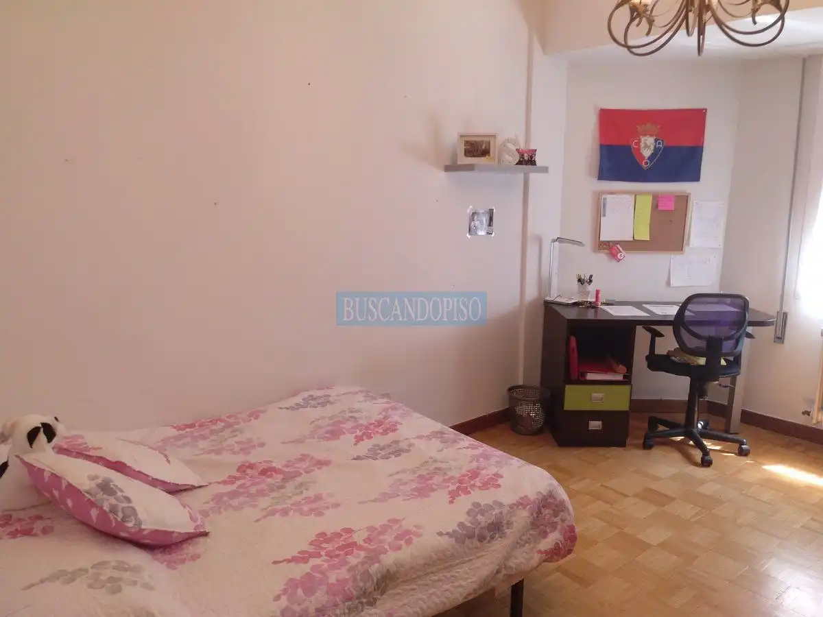 Bedroom of Flat for rent in  Logroño  with Heating, Parquet flooring and Terrace