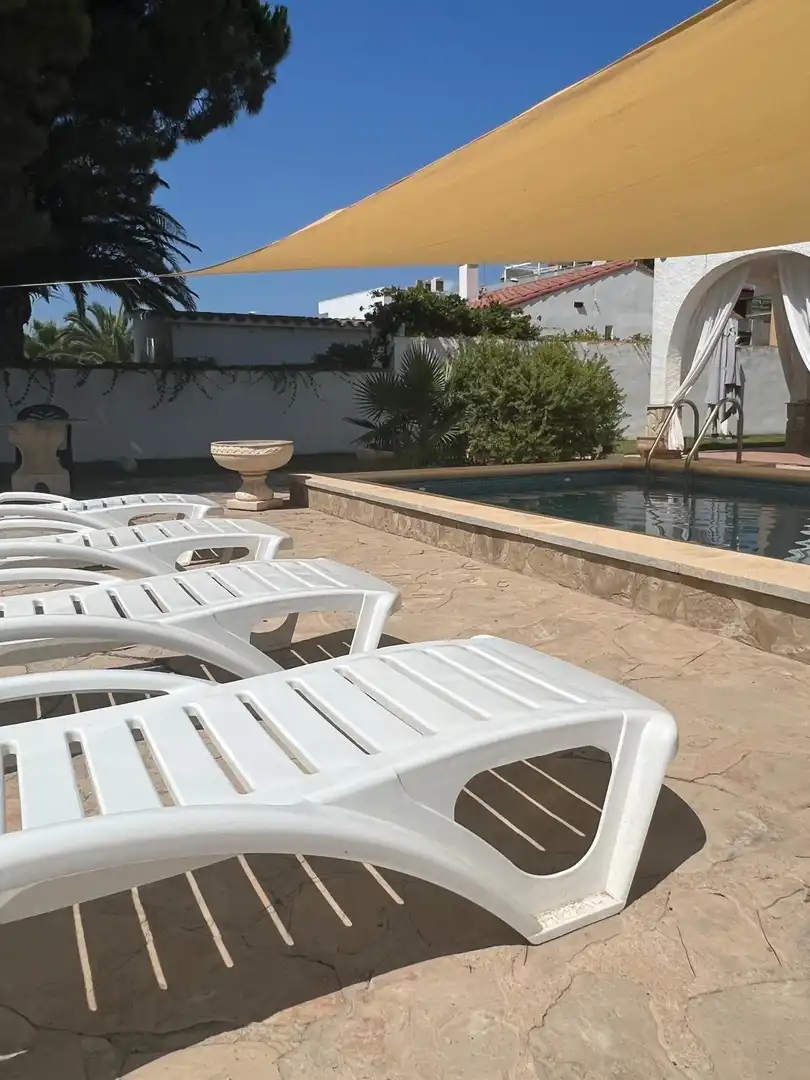 Swimming pool of Houses for sale in Amposta  with Air Conditioner, Heating and Private garden
