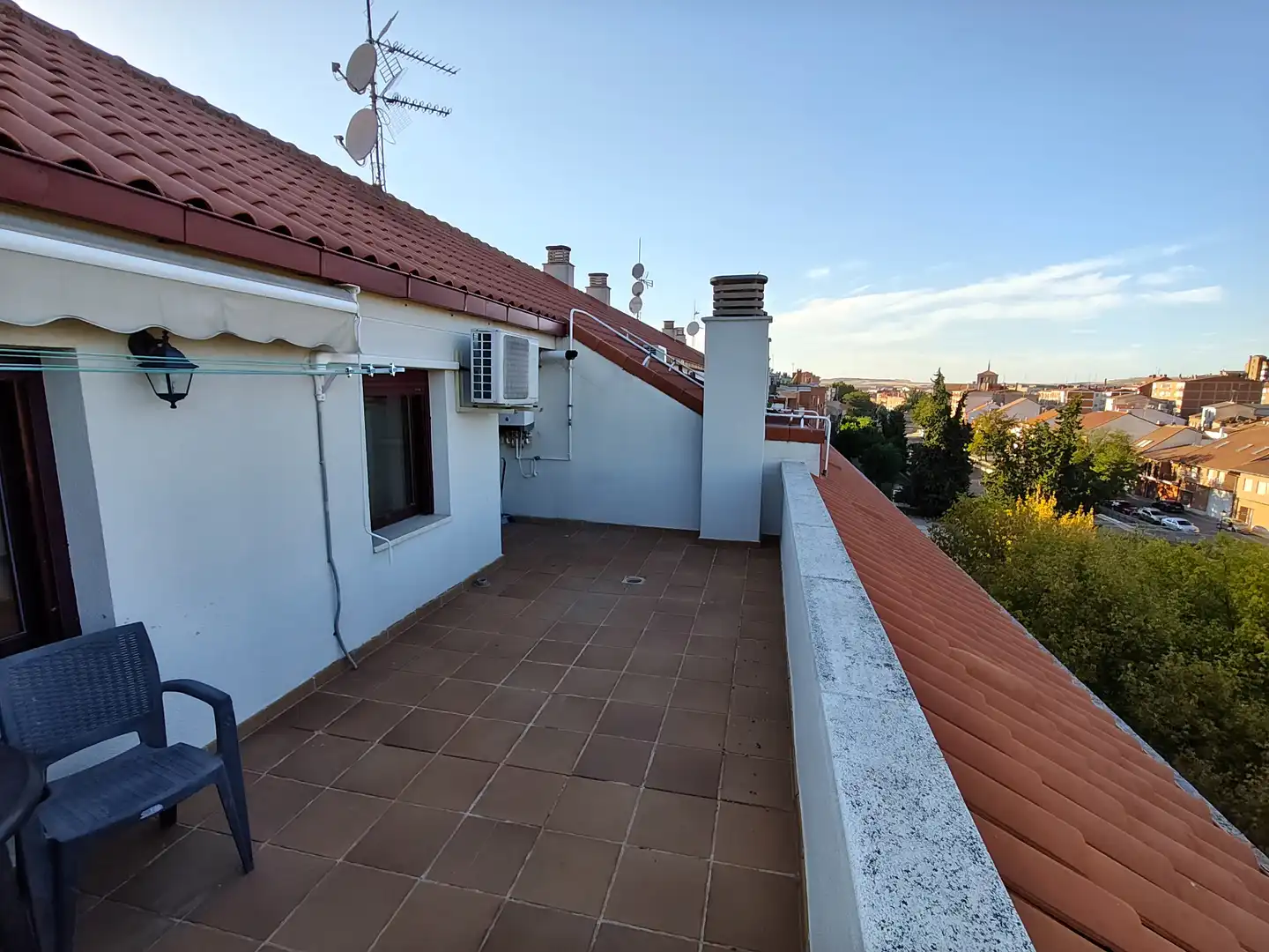 Terrasse von Dachboden zur Miete in Medina del Campo, Valladolid