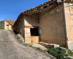 Vista exterior de Casa o xalet en venda en Valle de Manzanedo