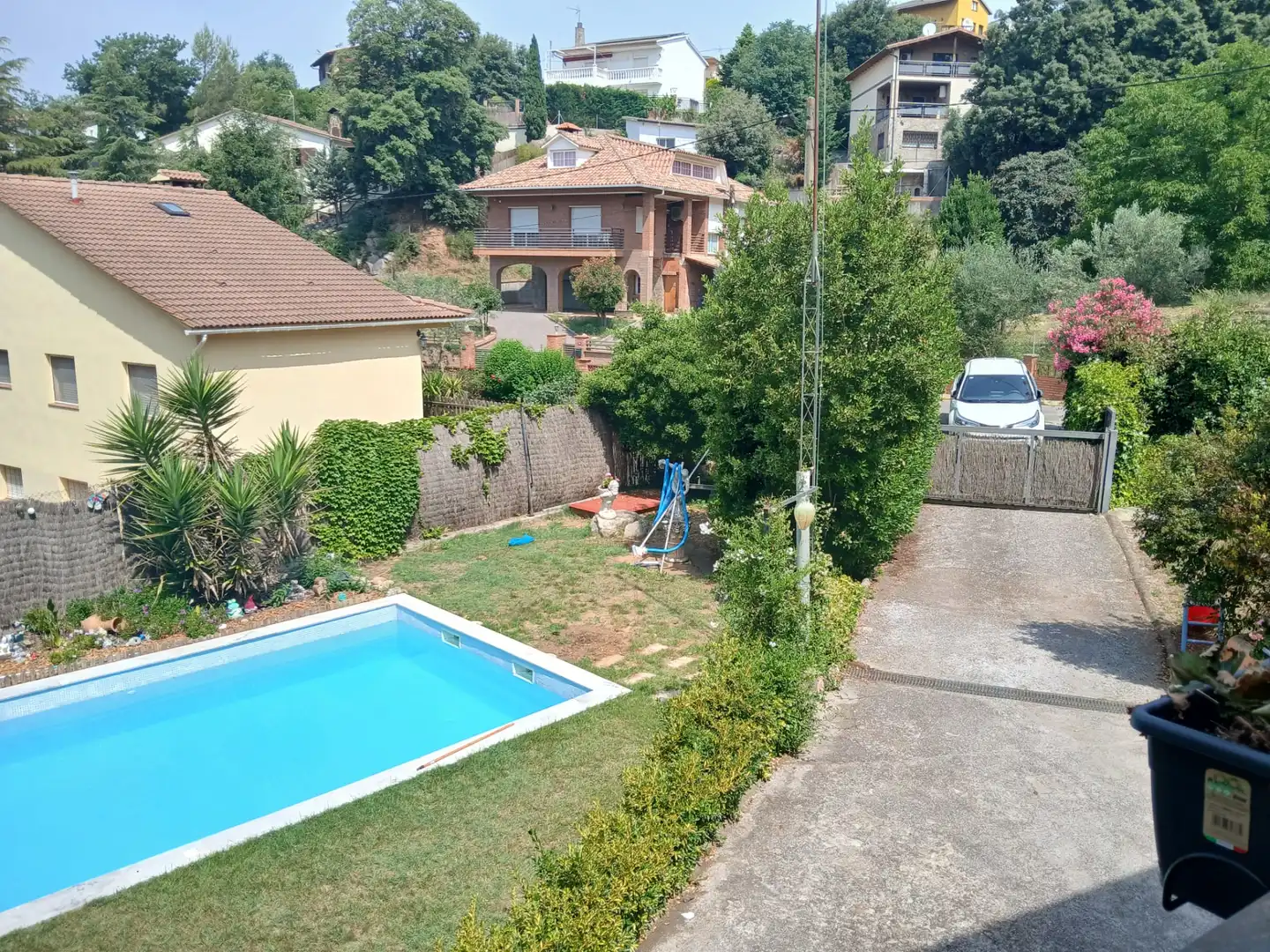 Piscina de Casa o chalet en venta en Sant Pere de Vilamajor con Aire acondicionado, Calefacción y Jardín privado