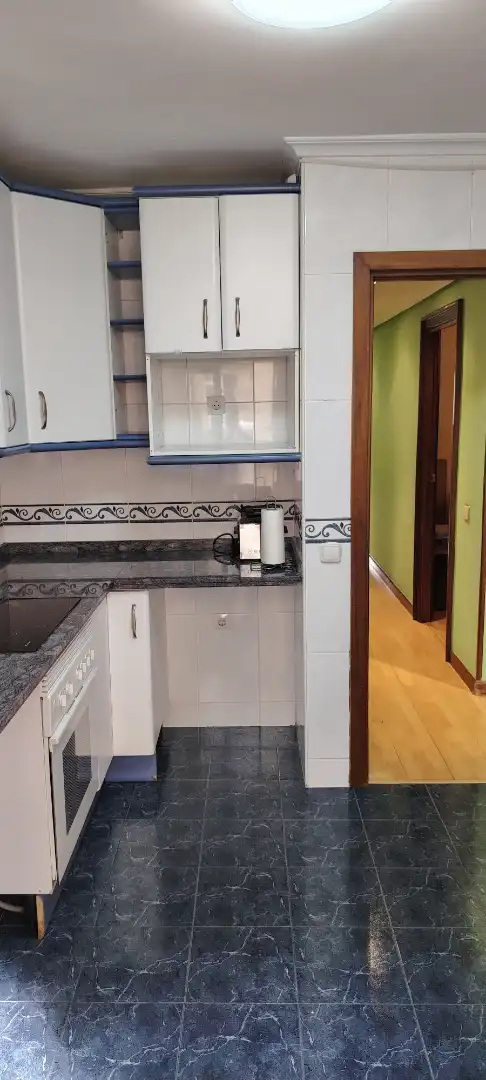 Kitchen of Flat for sale in Salamanca  with Heating, Parquet flooring and Terrace