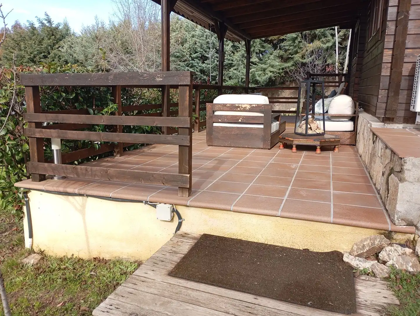 Terrassa de Casa o xalet en venda en Robledo de Chavela amb Aire condicionat, Calefacció i Jardí privat