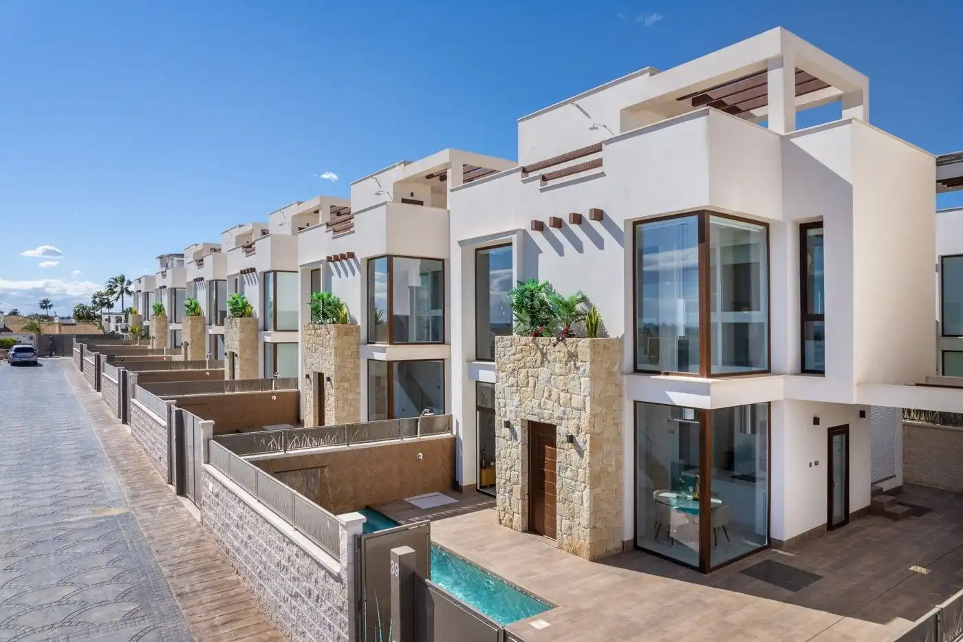 Exterior view of Houses for sale in San Bartolomé  with Swimming Pool and Community pool