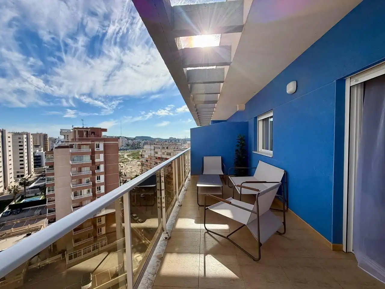 Terraza de Apartamento en venta en Guardamar del Segura con Aire acondicionado, Jardín privado y Terraza