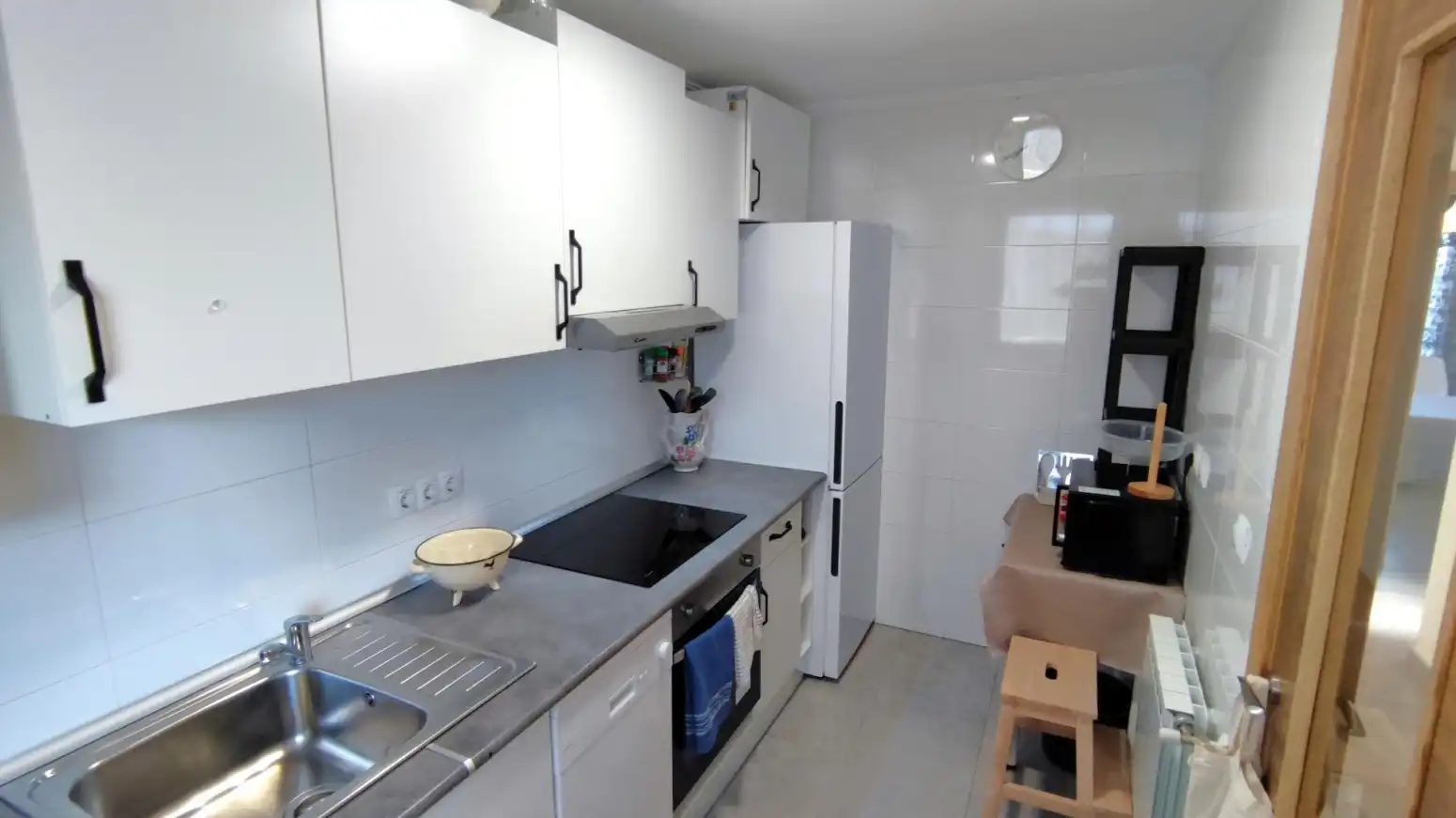 Kitchen of Flat for rent in Miengo  with Heating, Parquet flooring and Terrace