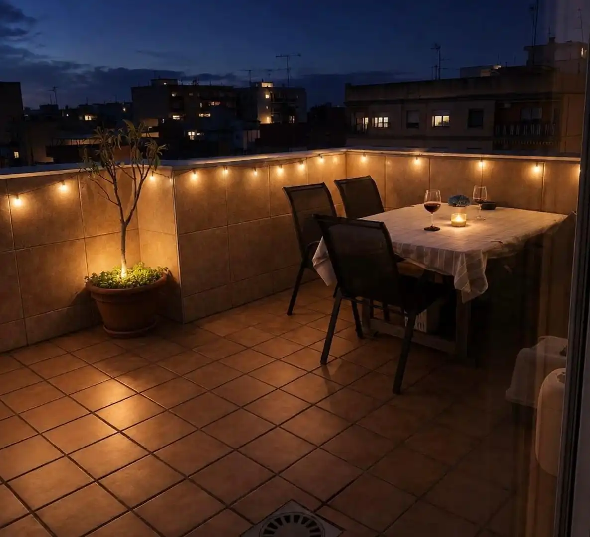 Terraza de Piso en venta en Málaga con Aire acondicionado, Parquet y Terraza