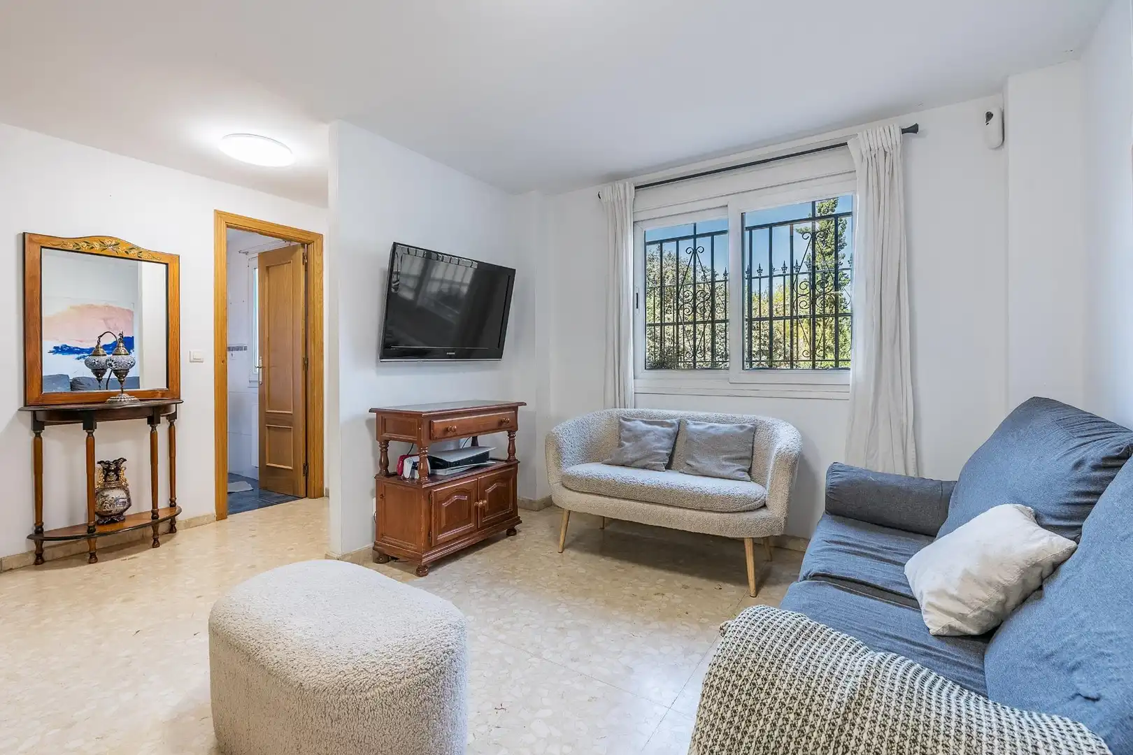 Sala de estar de Casa adosada en venta en Norte
