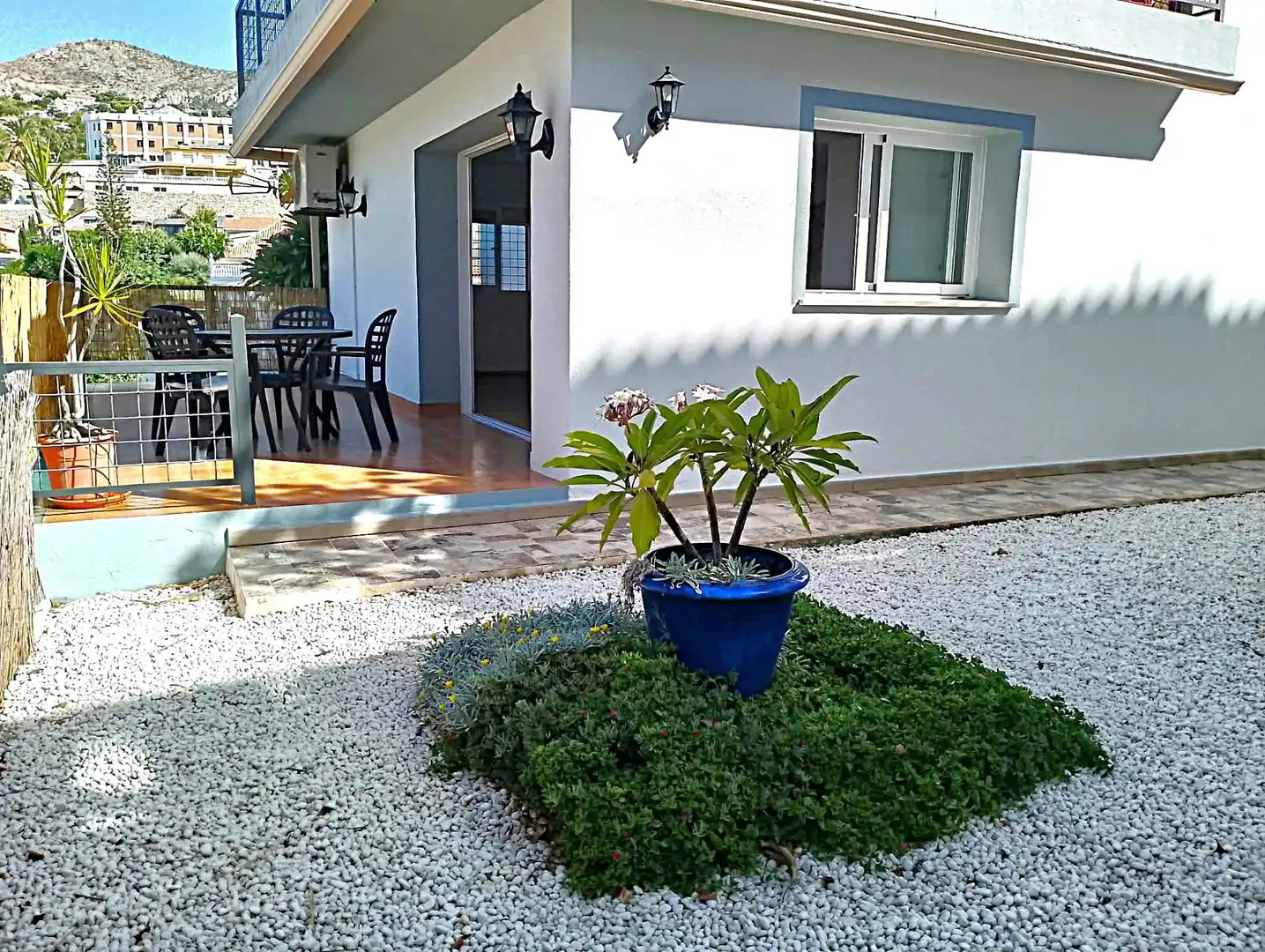 Terrasse von Wohnung zur Miete in Málaga mit Klimaanlage, Privatgarten und Terrasse
