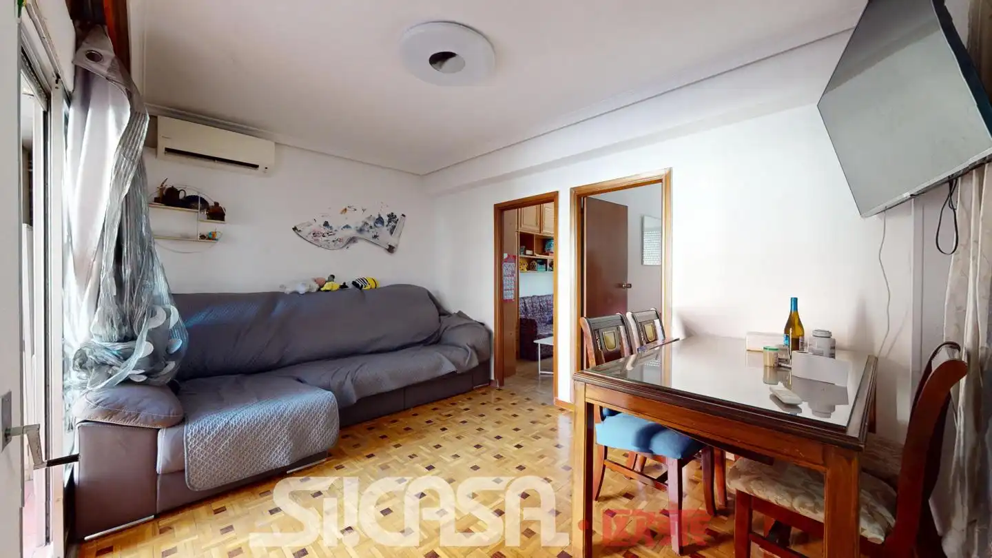 Sala de estar de Piso en venta en Madrid con Aire acondicionado, Calefacción y Parquet