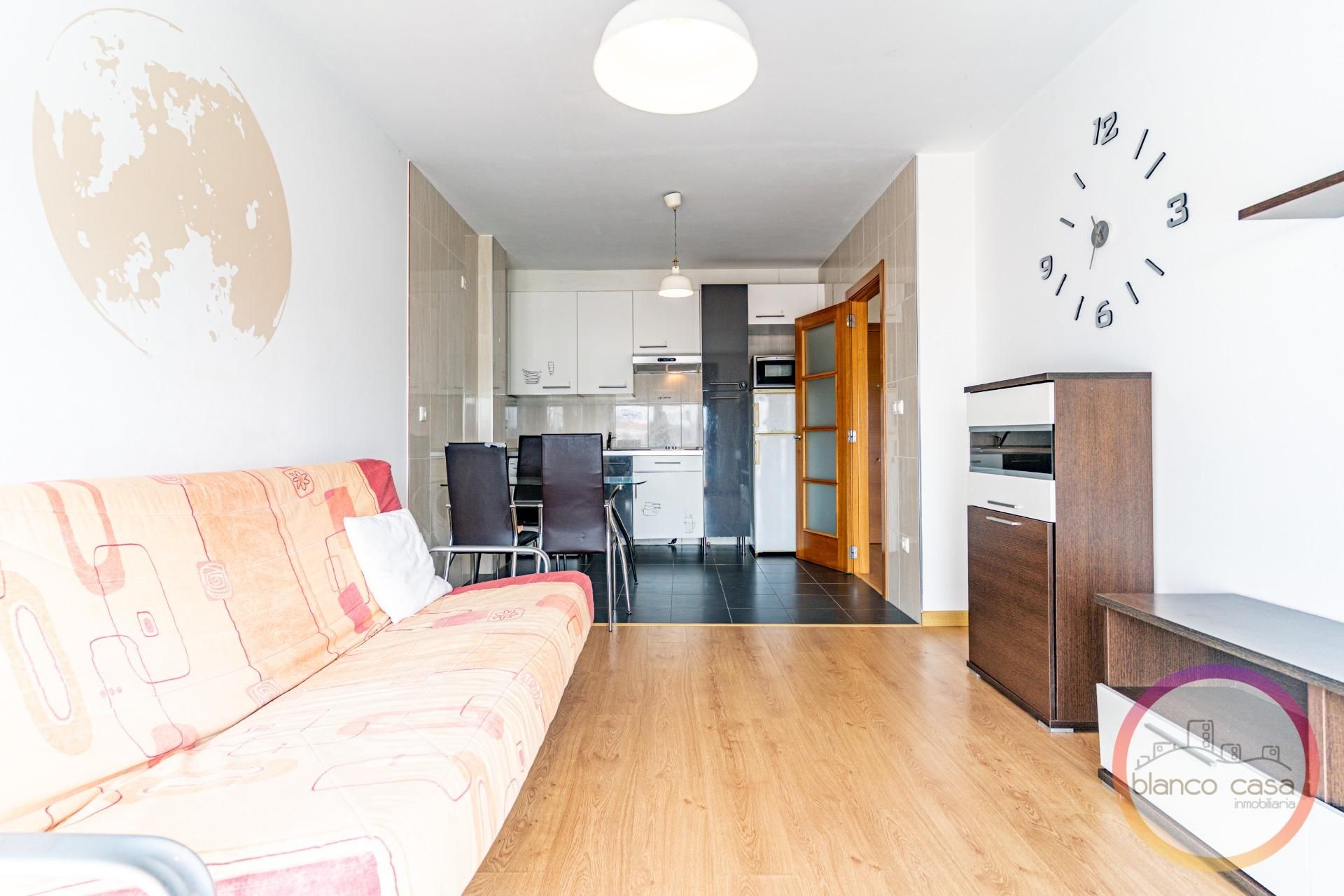 Sala de estar de Piso en venta en Carballo con Amueblado y Balcón