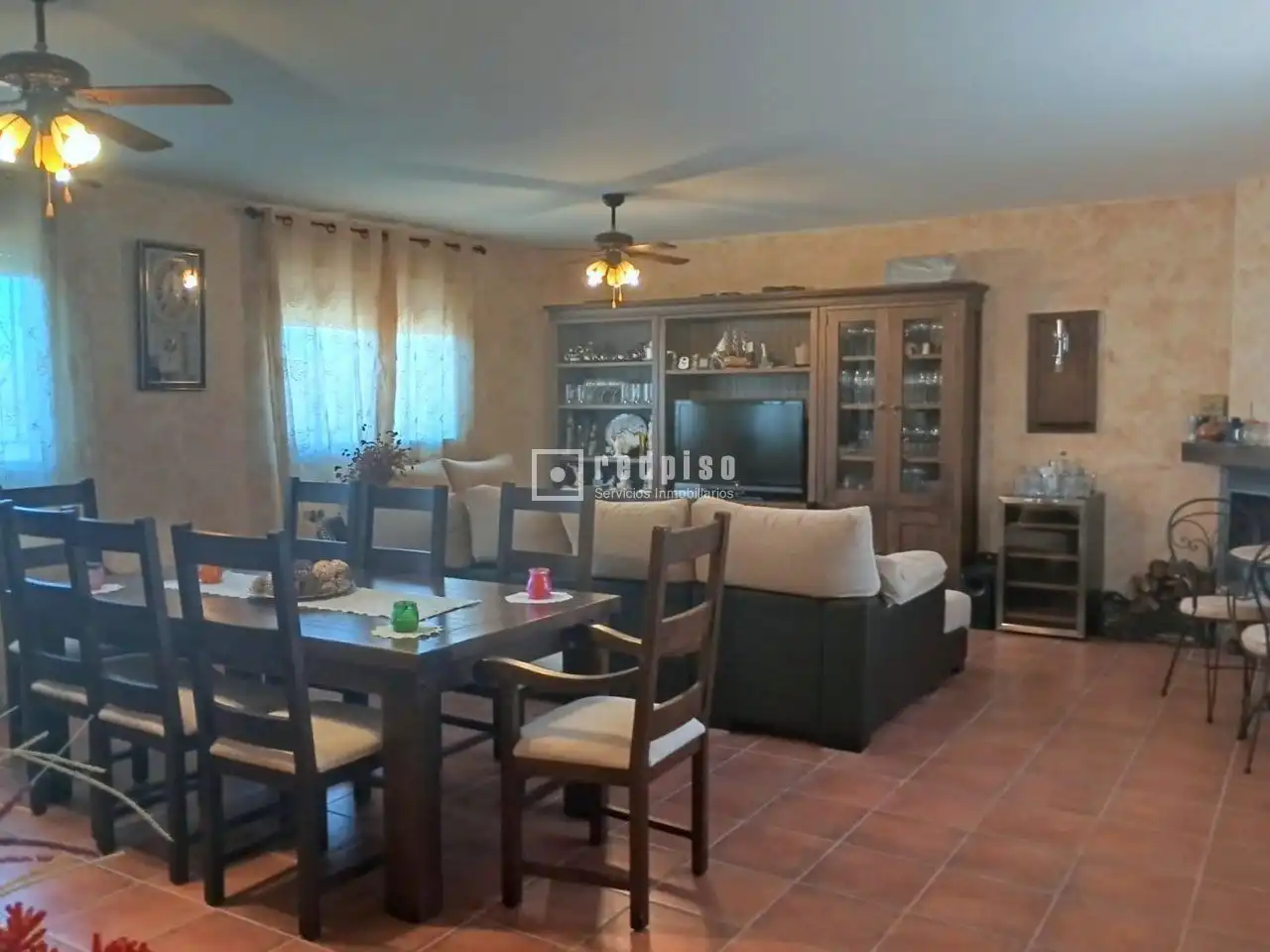 Comedor de Casa o chalet en venta en Cedillo del Condado con Calefacción, Jardín privado y Terraza