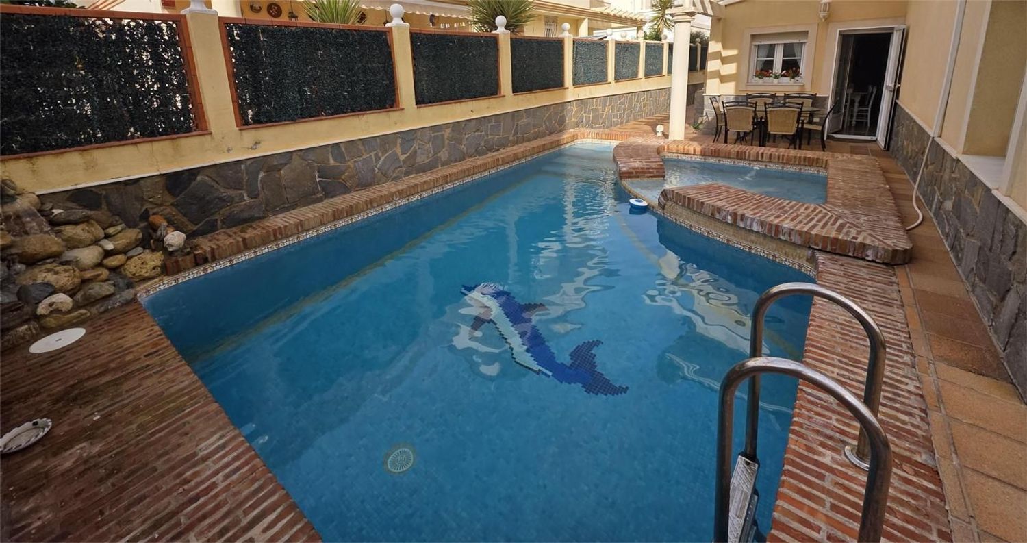 Swimming pool of Houses for sale in Garrucha  with Air Conditioner, Terrace and Storage room