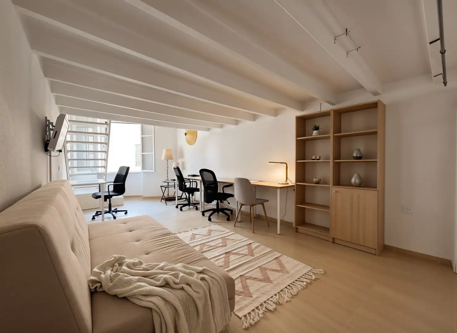 Wohnzimmer von Haus oder Chalet zur Miete in Santanyí mit Terrasse und Abstellraum