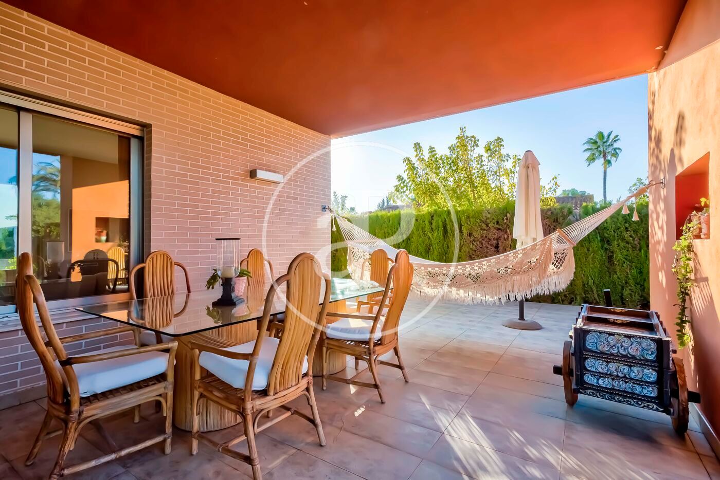 Terraza de Casa o chalet en venta en L'Alcúdia con Aire acondicionado, Calefacción y Jardín privado