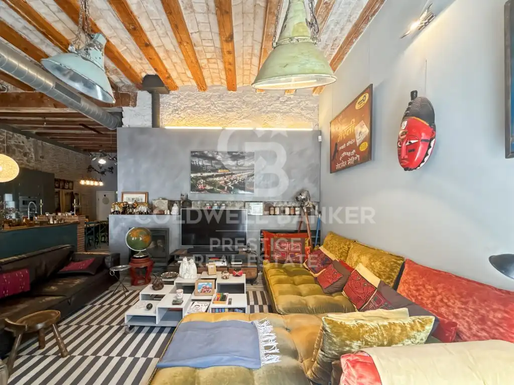 Sala d'estar de Loft en venda en Barcelona