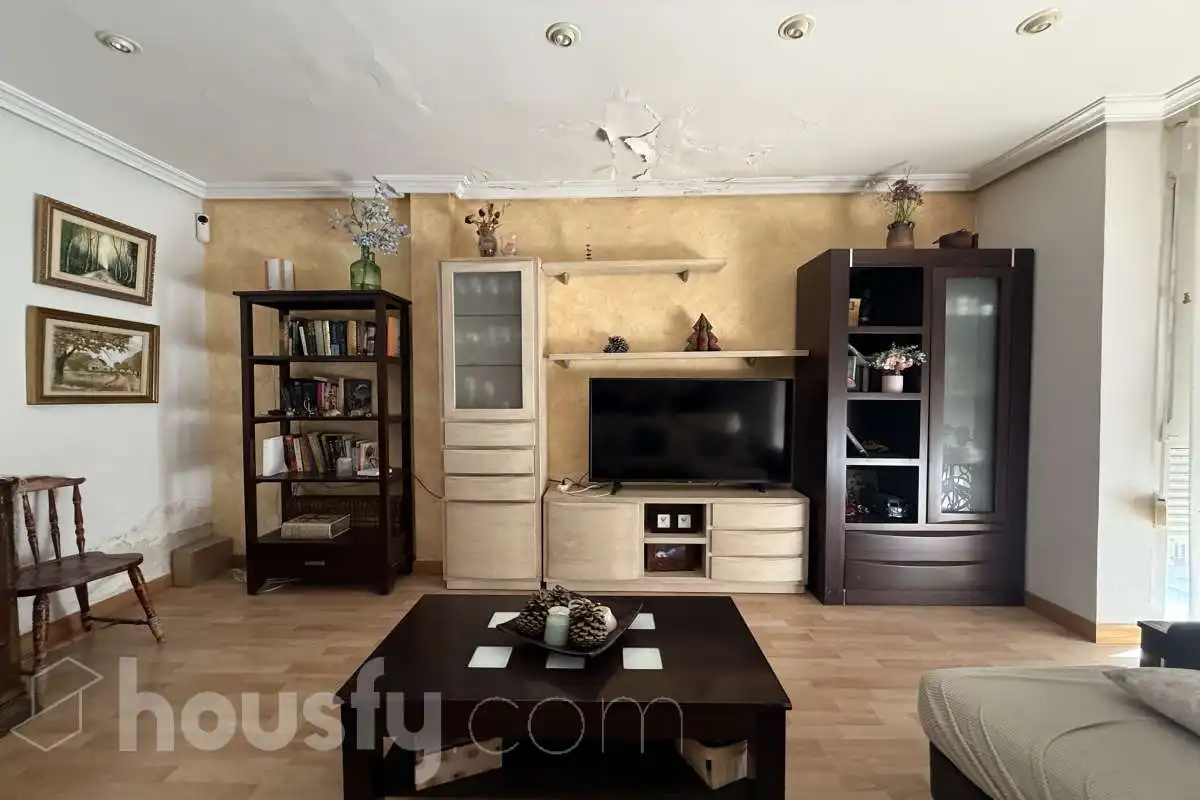 Wohnzimmer von Maisonette zur Miete in Madrid mit Klimaanlage, Heizung und Terrasse