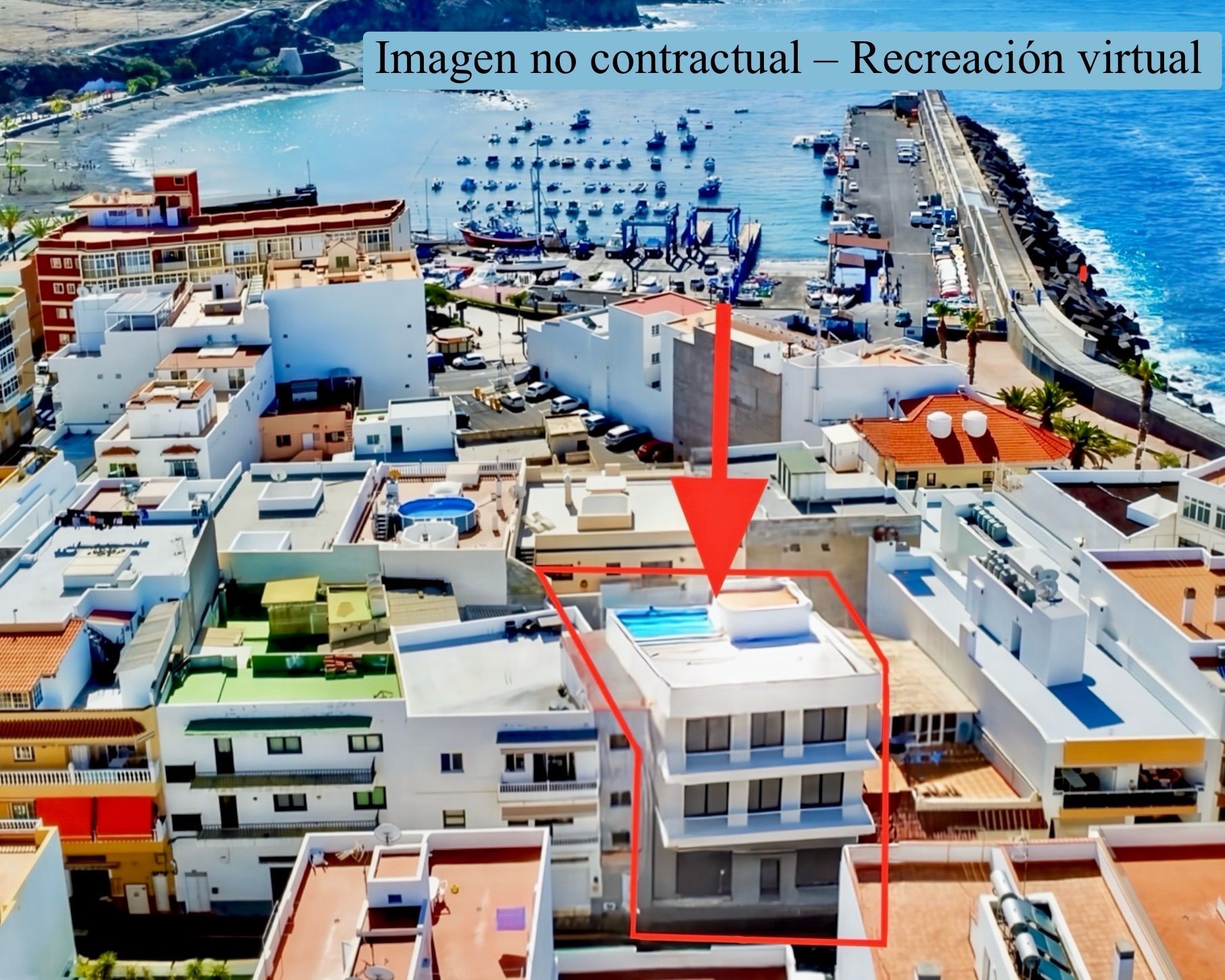 Vista exterior de Finca rústica en venda en Guía de Isora amb Terrassa i Traster