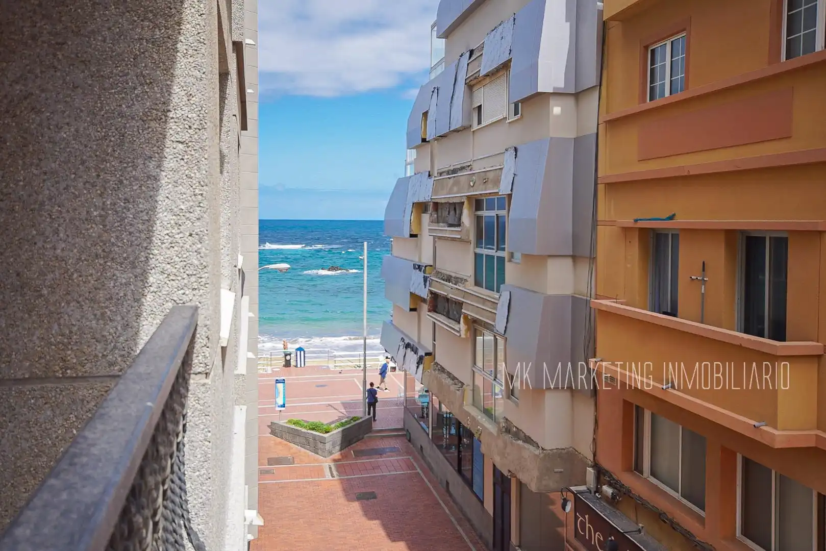 Vista exterior de Piso de alquiler en Las Palmas de Gran Canaria con Terraza, Amueblado y Balcón