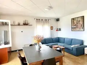 Living room of Houses for sale in Argençola  with Private garden, Terrace and Furnished