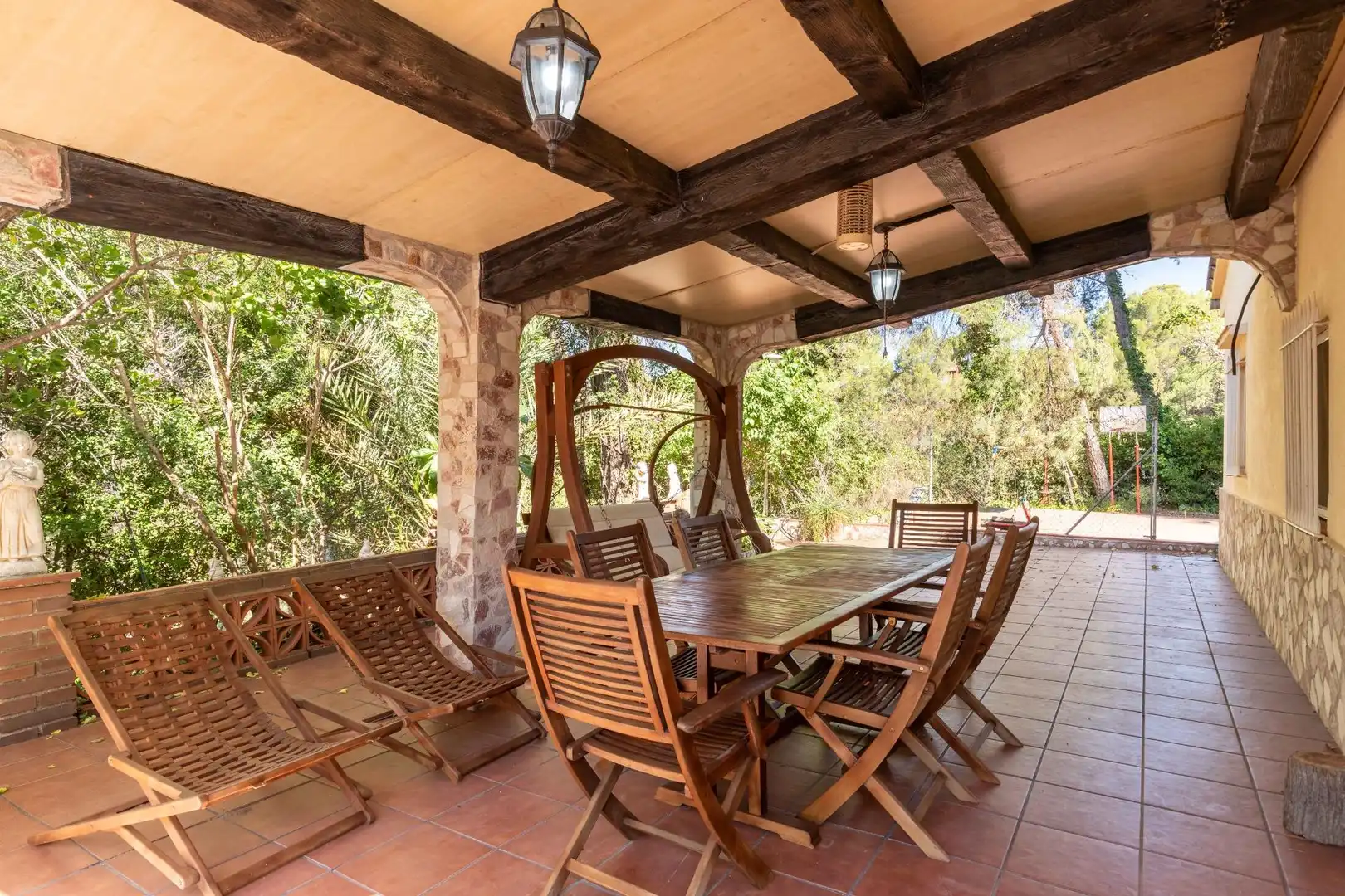 Terrassa de Casa o xalet en venda en Rubí amb Aire condicionat, Jardí privat i Terrassa