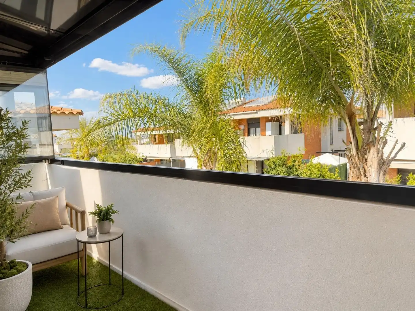 Terraza de Casa adosada en venta en Molina de Segura con Aire acondicionado, Jardín privado y Piscina comunitaria