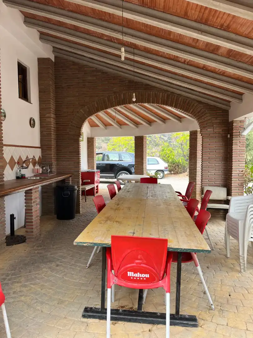 Country house zur Miete in Riogordo mit Privatgarten, Schwimmbad und Möbliert