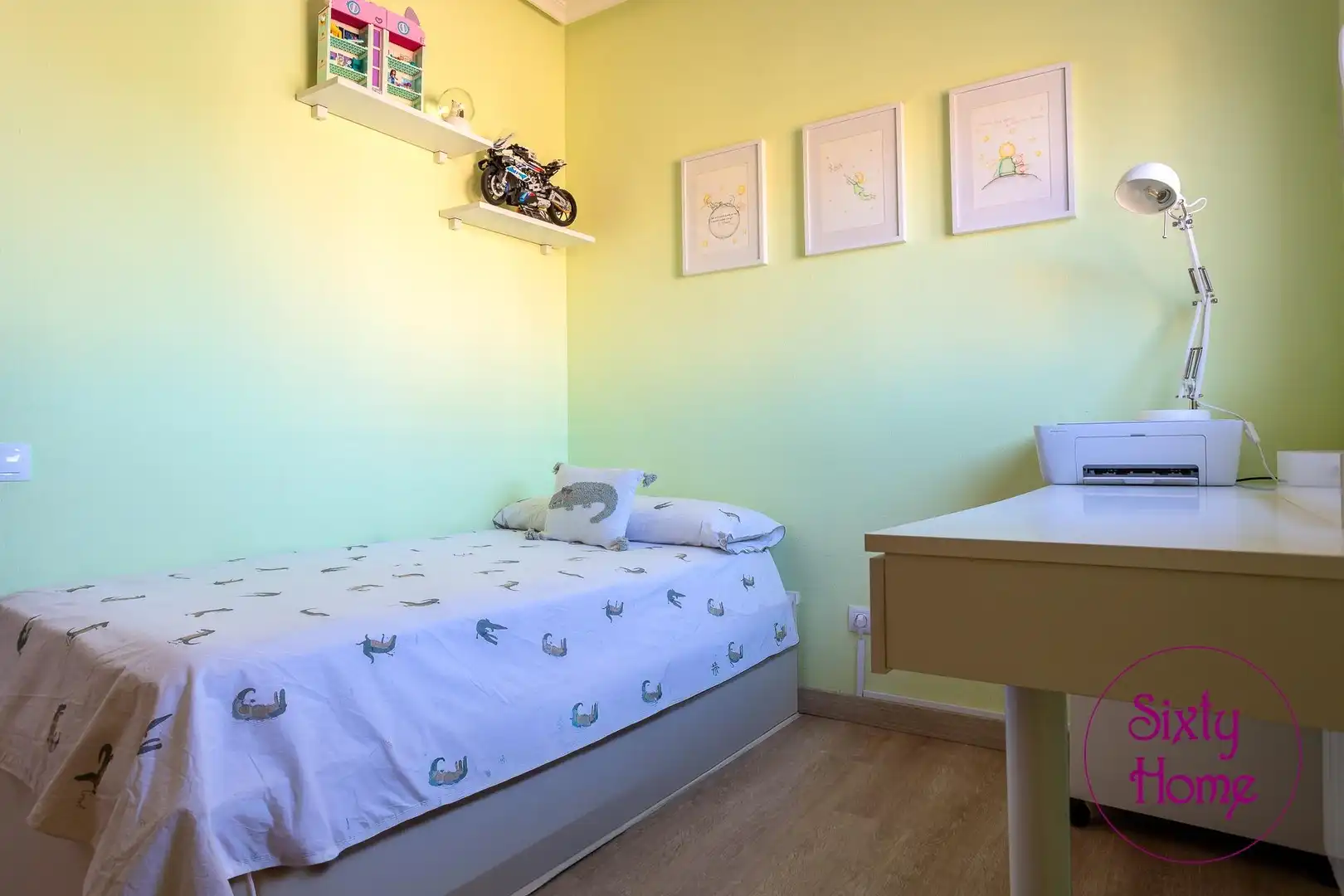 Bedroom of Flat for sale in Zaragoza  with Air Conditioner, Heating and Terrace