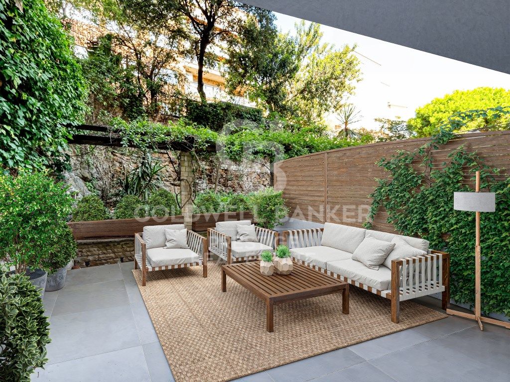 Terraza de Piso en venta en  Barcelona Capital