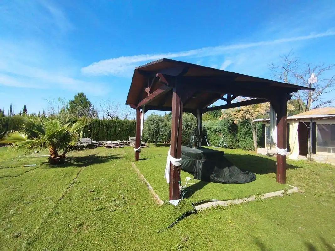 Terraza de Casa o chalet en venta en Muel con Jardín privado y Piscina