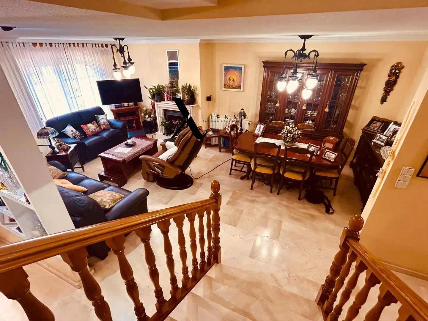 Sala d'estar de Dúplex en venda en Lorca amb Aire condicionat, Jardí privat i Terrassa