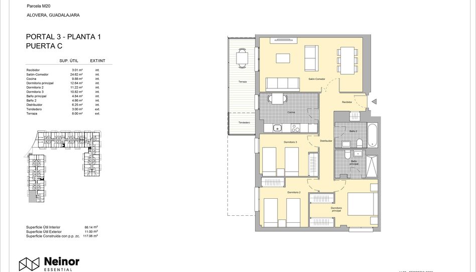 Foto 1 de Piso en venta en Avenida Castilla, Alovera, Guadalajara