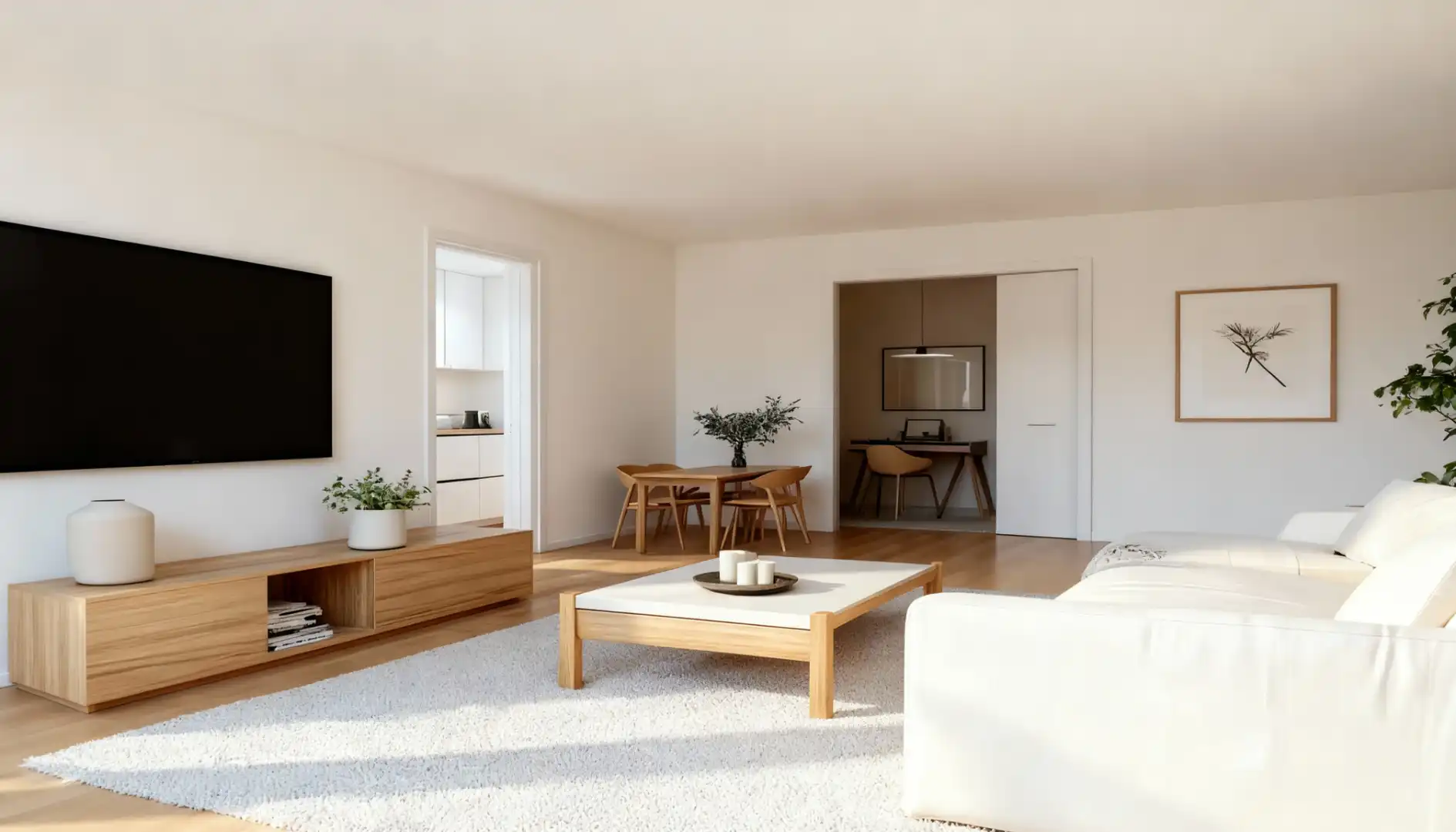Sala de estar de Piso en venta en Barcelona con Parquet, Horno y Balcón