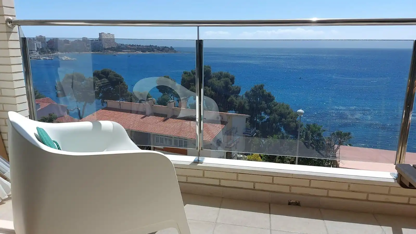 Terrasse von Wohnung zur Miete in Alicante / Alacant mit Klimaanlage, Heizung und Terrasse