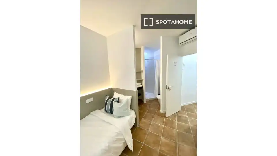 Bedroom of Flat for rent in Murcia  with Air Conditioner, Heating and Furnished