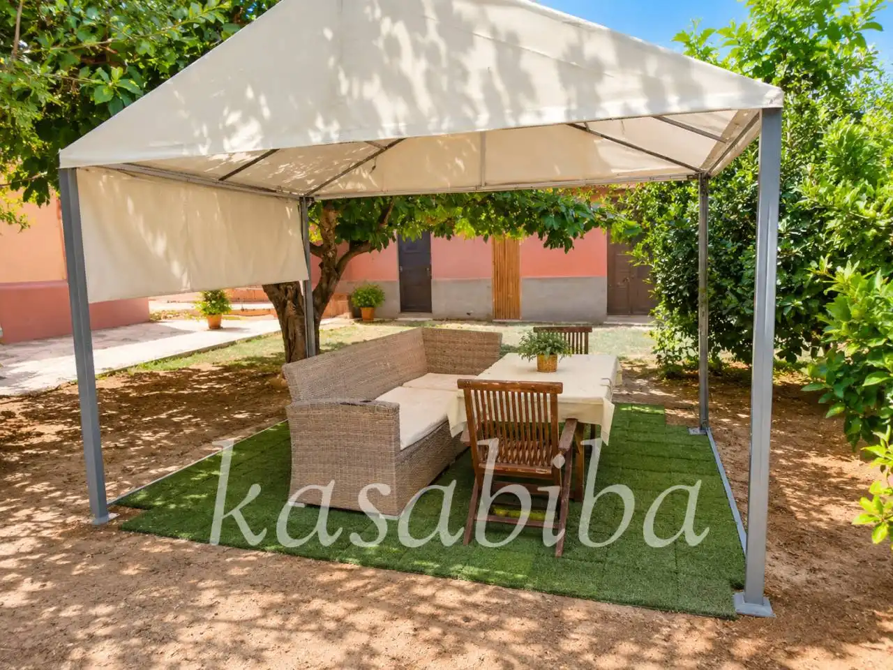 Terrassa de Casa o xalet en venda en Albalat dels Tarongers amb Aire condicionat, Calefacció i Jardí privat