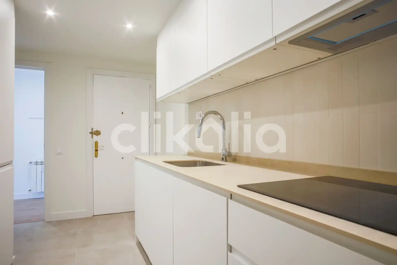 Kitchen of Flat for sale in Madrid  with Air Conditioner, Heating and Terrace