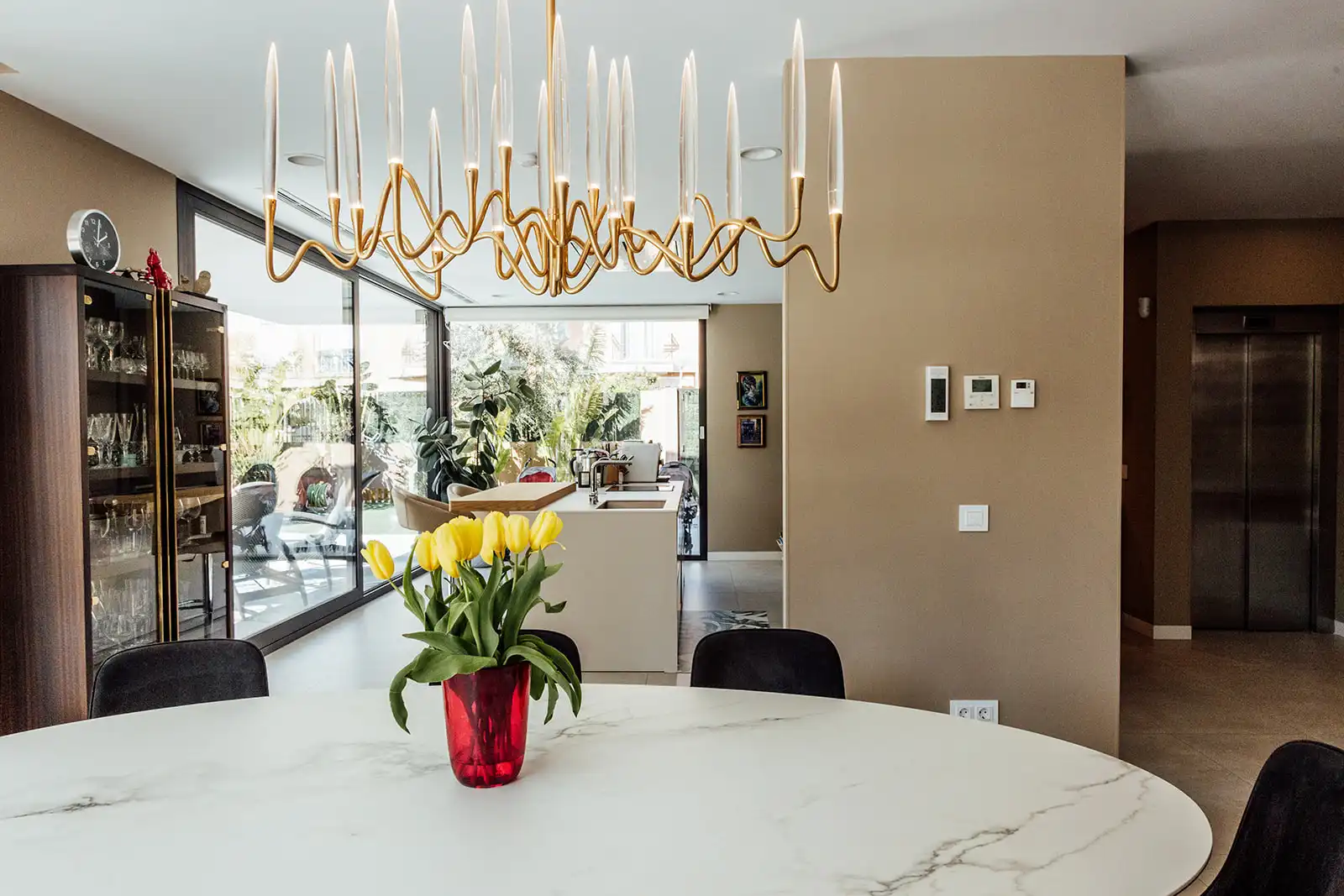 Comedor de Casa o chalet en venta en Alicante / Alacant con Aire acondicionado, Calefacción y Jardín privado