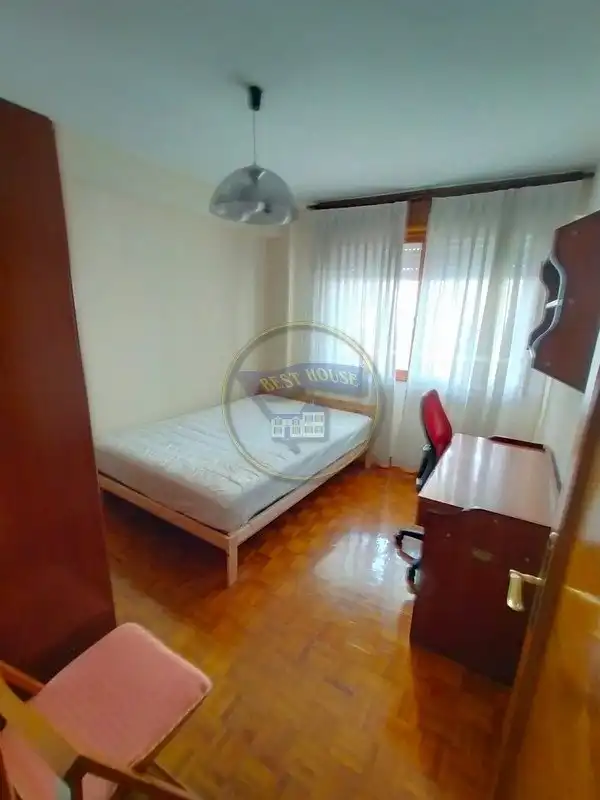 Bedroom of Flat for rent in Vigo   with Parquet flooring, Terrace and Furnished