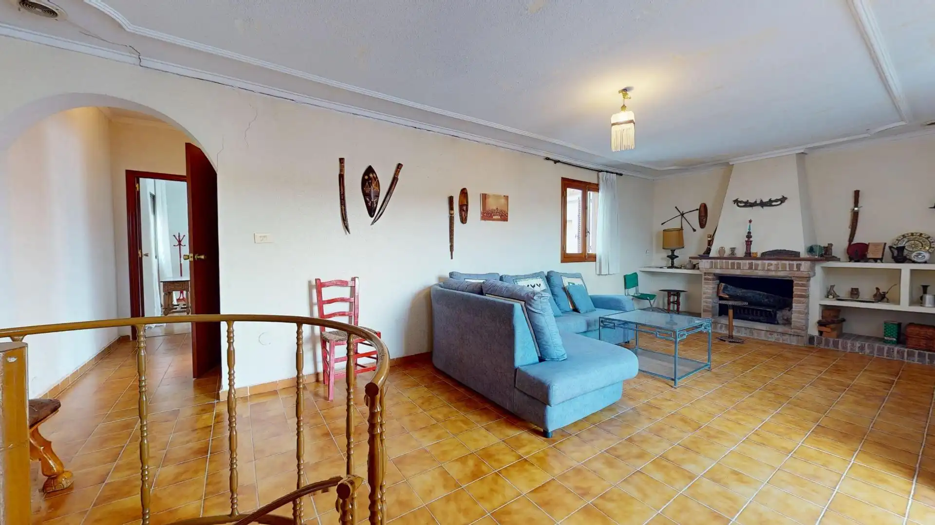 Sala de estar de Casa o chalet en venta en Pilar de la Horadada con Jardín privado