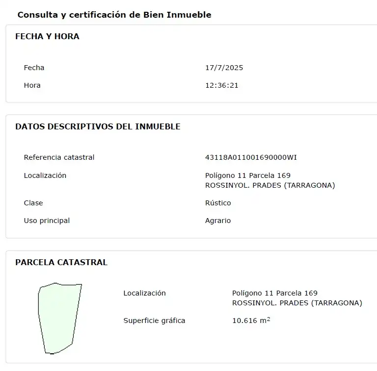 Casa o xalet en venda en Prades amb Calefacció, Jardí privat i Terrassa
