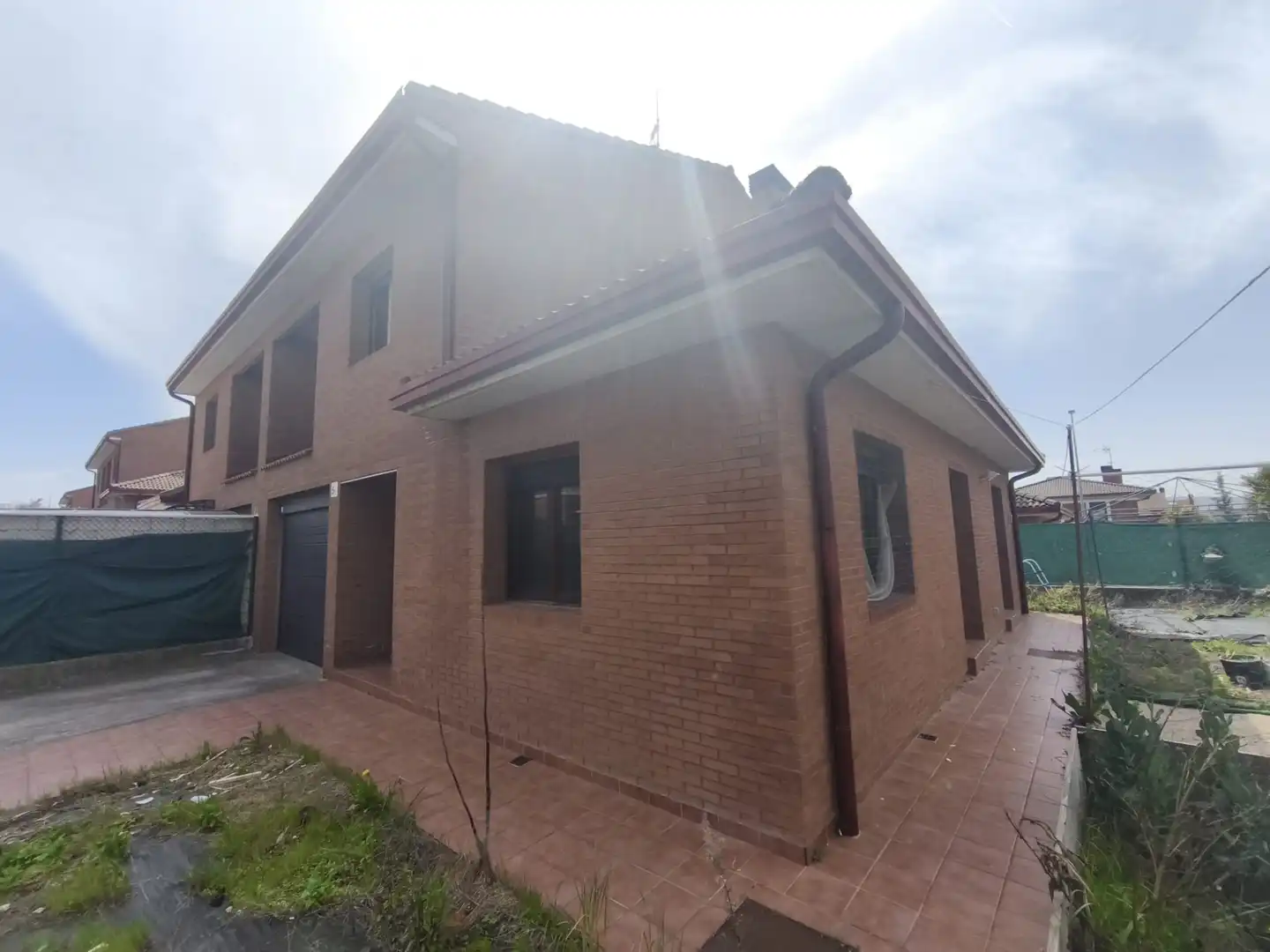 Vista exterior de Casa o xalet en venda en Orkoien amb Jardí privat