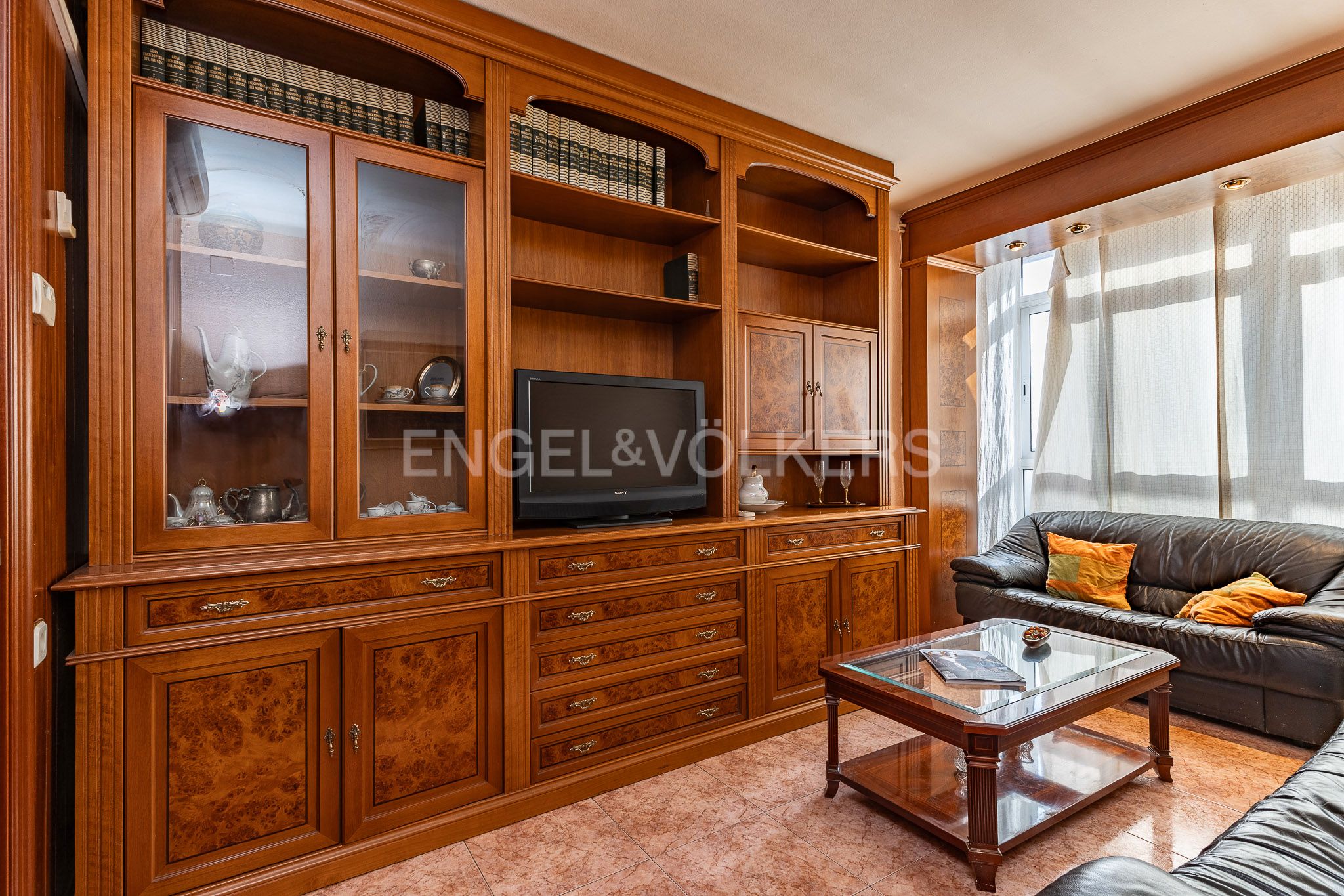 Sala d'estar de Apartament en venda en Sabadell amb Aire condicionat i Calefacció