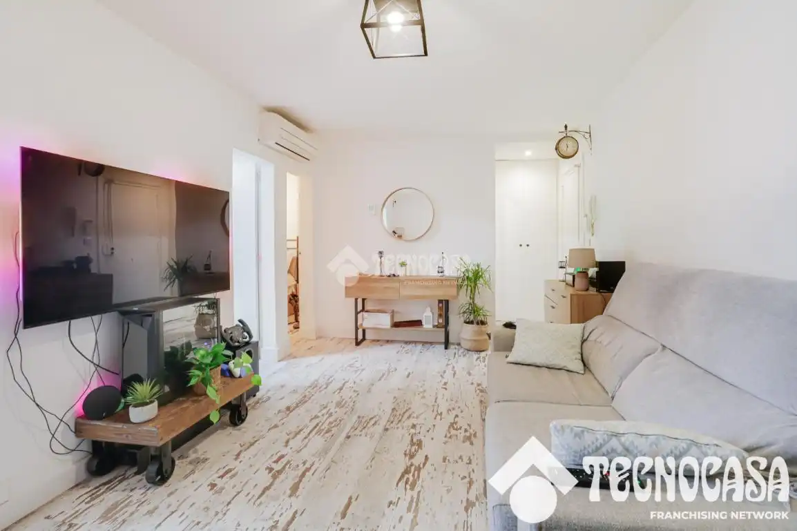 Living room of Flat for sale in Barcelona  with Air Conditioner