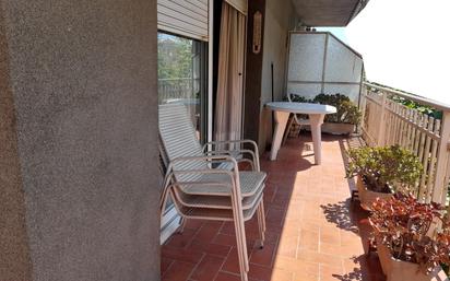 Terrasse von Wohnung zum verkauf in Mataró mit Klimaanlage, Terrasse und Balkon